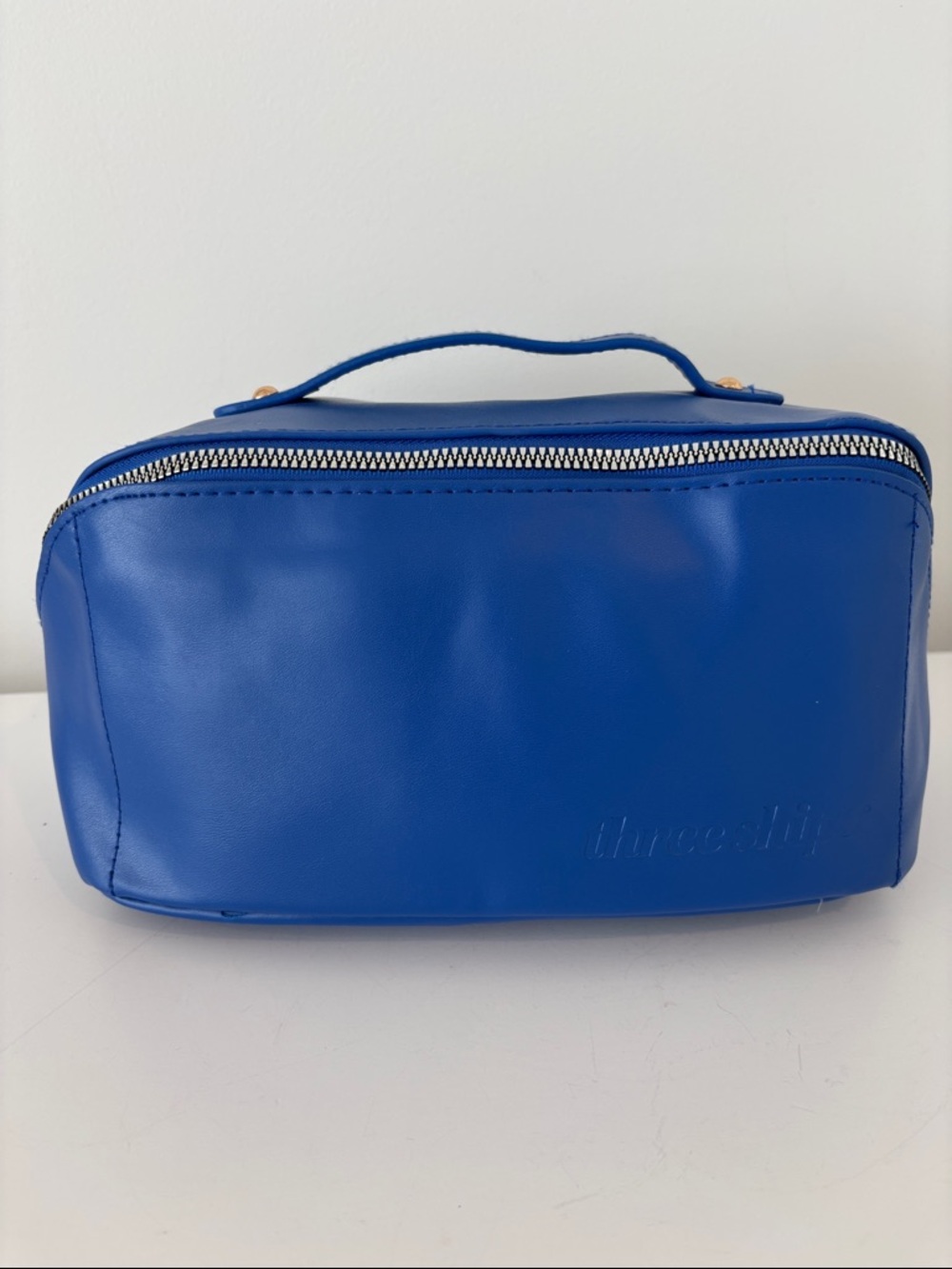 THREE SHIPS The Everyday Bag cosmetic case travel bag toiletries bag full zip